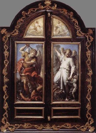 CARRACCI, Annibale Triptych Sweden oil painting art